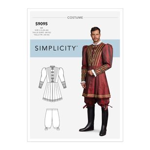 Simplicity Pattern 9095 Men's Historical Costume
