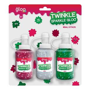 Gloo Kids Twinkle Sparkle Glue Set Multicoloured