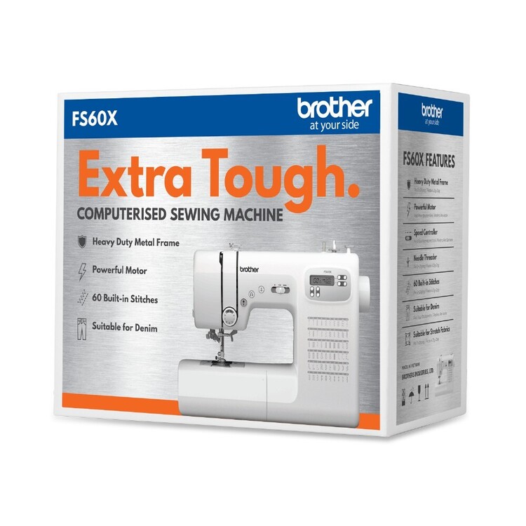 Brother FS60X Extra Tough Sewing Machine White