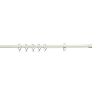 Mode Home 13/16mm Expandable Rod Set With End Cap White 165 - 300 cm
