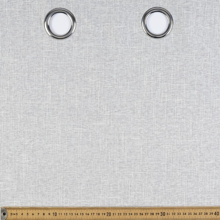 Gummerson Neutrals Blockout Eyelet Cut, Hem & Hang Curtain Fabric