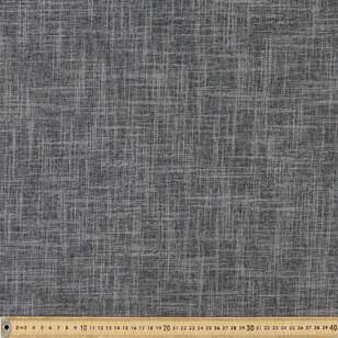 Gummerson Neutrals Blockout Multi Header Cut, Hem & Hang Curtain Fabric Charcoal 270 cm