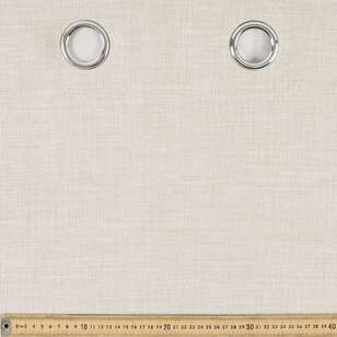Gummerson Rylee Triple Weave Eyelet Cut, Hem & Hang Curtain Fabric Linen 270 cm
