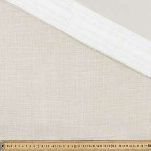 Gummerson Rylee Triple Weave Multi Header Cut, Hem & Hang Curtain Fabric Linen 270 cm