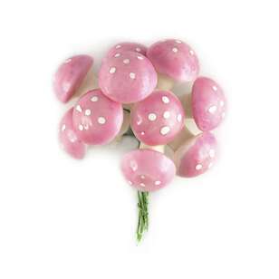 Vivaldi Blossoms 10 Pack Pink & White Mushroom Foam Pink & White