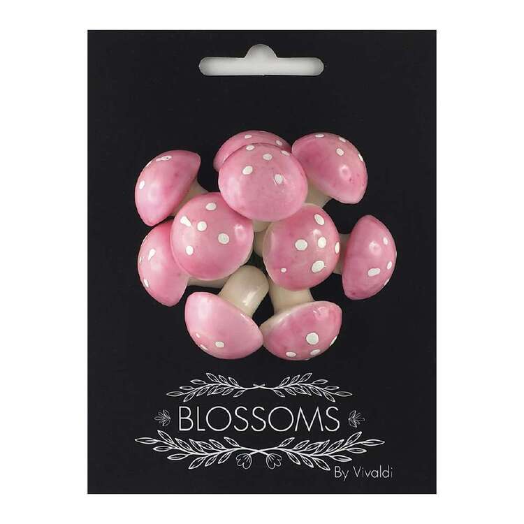 Vivaldi Blossoms 10 Pack Pink & White Mushroom Foam
