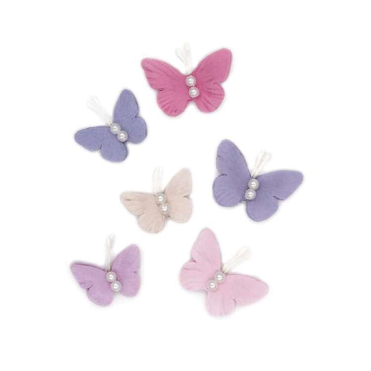 Vivaldi Blossoms 11 Pack Butterfly Paper Pink Purple Mix