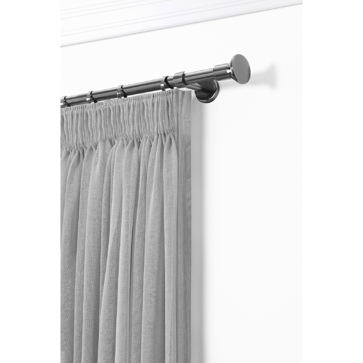 Caprice 19/22mm Stamford Spire Expandable Curtain Rod Set Gunmetal