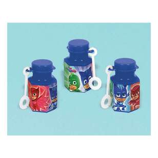 Amscan PJ Masks Mini Bubble Favours 12 Pack Multicoloured