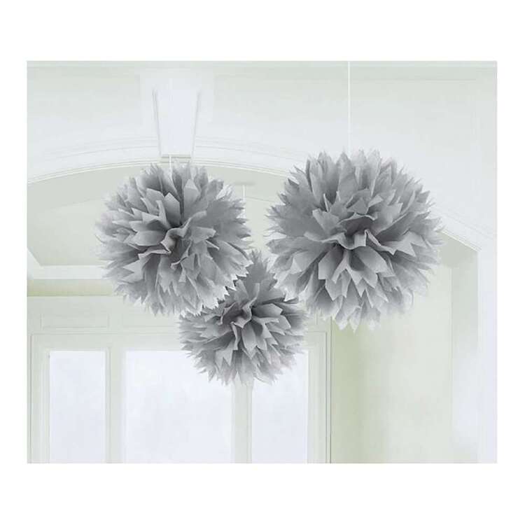Amscan Fluffy Tissue Decoration 3 Pack