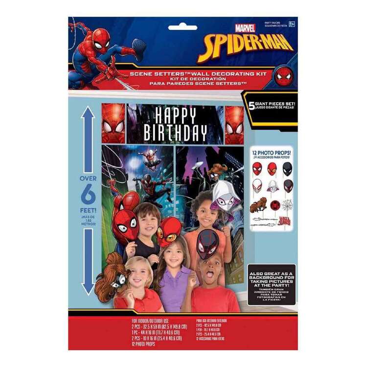 AMSCAN - Carte de félicitations Spiderman 6 pièc AMSCAN - Carte de félicitations Spiderman 6 pièc