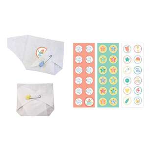 Amscan Baby Diaper Game Multicoloured