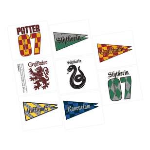 Amscan Harry Potter Tattoo Favours Multicoloured