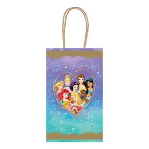 Amscan Disney Princess Once Upon A Time Kraft Bags 8 Pack Multicoloured