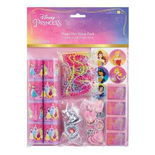 Amscan Disney Princess Once Upon A Time Mega Mix Value Pack Multicoloured