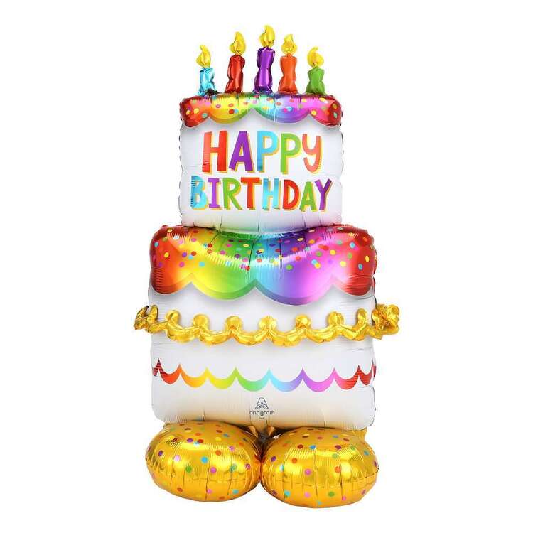 Anagram Airloonz Birthday Cake Balloon