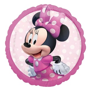 Anagram Minnie Mouse Forever Foil Balloon Multicoloured