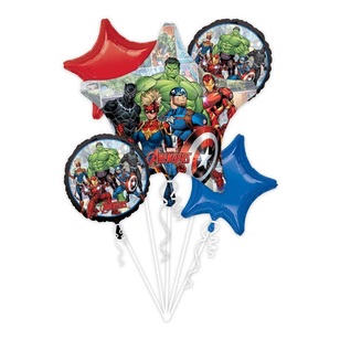 Anagram Avengers Marvel Powers Unite Balloon Bouquet Multicoloured