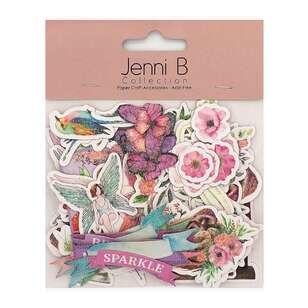 Jenni B Fairy Sparkle Die Cuts Pinks