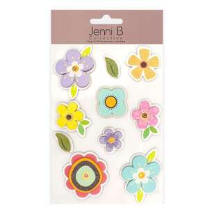 Jenni B Flower Pastel Stickers Pastel