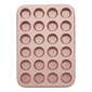 Wiltshire 24 Cup Mini Muffin Pan Rose Gold 24 Cup