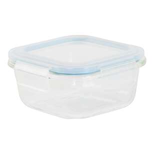 Wiltshire 300 mL Square Glass Container Clear 300 mL