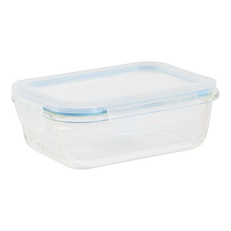 Wiltshire 600 mL Rectangle Glass Container Clear 600 mL