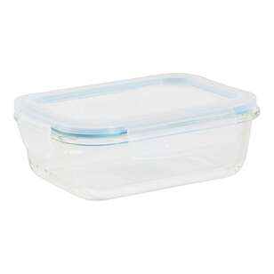 Wiltshire 600 mL Rectangle Glass Container Clear 600 mL