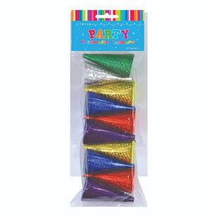 Artwrap Prismatic Party Poppers 10 Pack Multicoloured