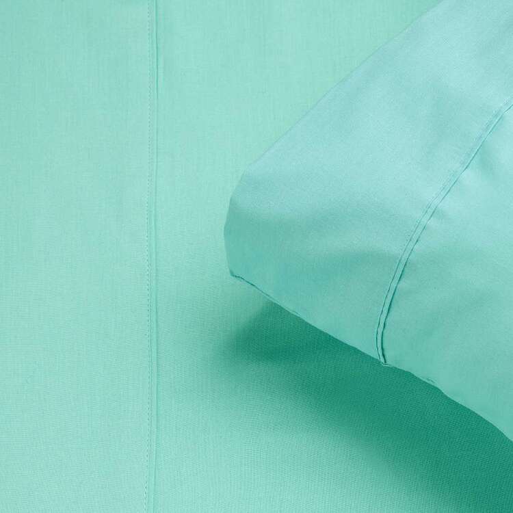180 Thread Count Mode Home 180 Thread Count Sheet Set Ocean Double | Spotlight Australia