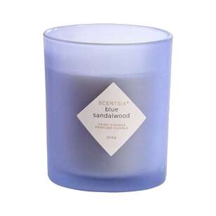 Scentsia Blue Sandalwood Scented 300g Candle With Cork Lid Sandalwood 300 g