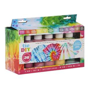 American Crafts Tie Dye 12 Colours Kit  Brights