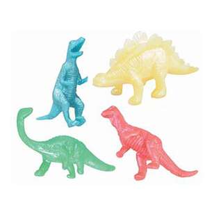 Artwrap Favour Stretchy Dinosaur 4 Pack Multicoloured