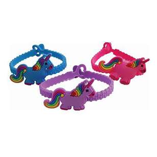 Artwrap Favour Unicorn Bracelet 3 Pack Multicoloured