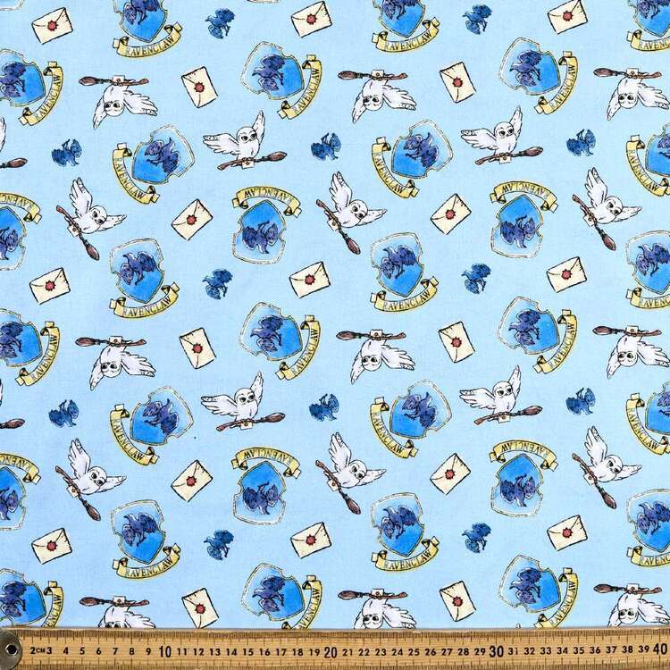 Harry Potter Whimsical Ravenclaw Cotton Fabric