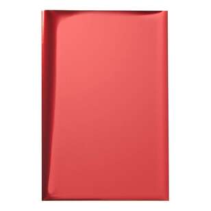 Cricut Foil Transfer Sheets Ruby 4 x 6 in