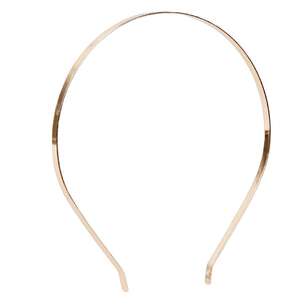 Maria George Metal Headband Gold 5 mm