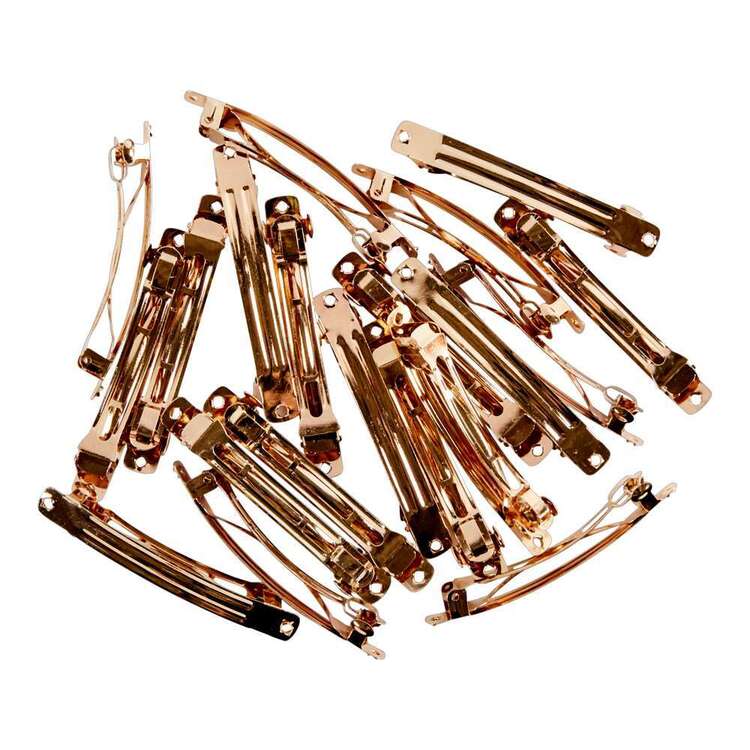 Maria George Bow Clip 20 Piece Value Pack Gold 80 mm
