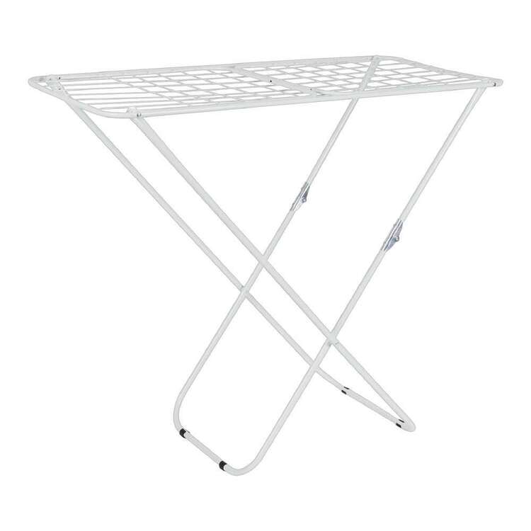 Living Space Airer Foldable Winged 21 Rail White