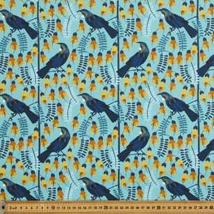 Jocelyn Proust Tui Cotton Fabric Aqua 112 cm