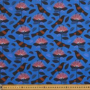 Jocelyn Proust Saddleback Cotton Fabric Royal 112 cm