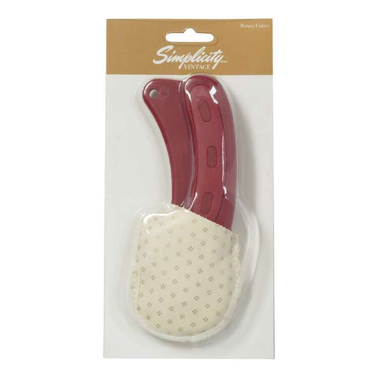 Simplicity Vintage Rotary Cutter Red