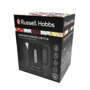 Russell Hobbs Addison Digital Kettle Black