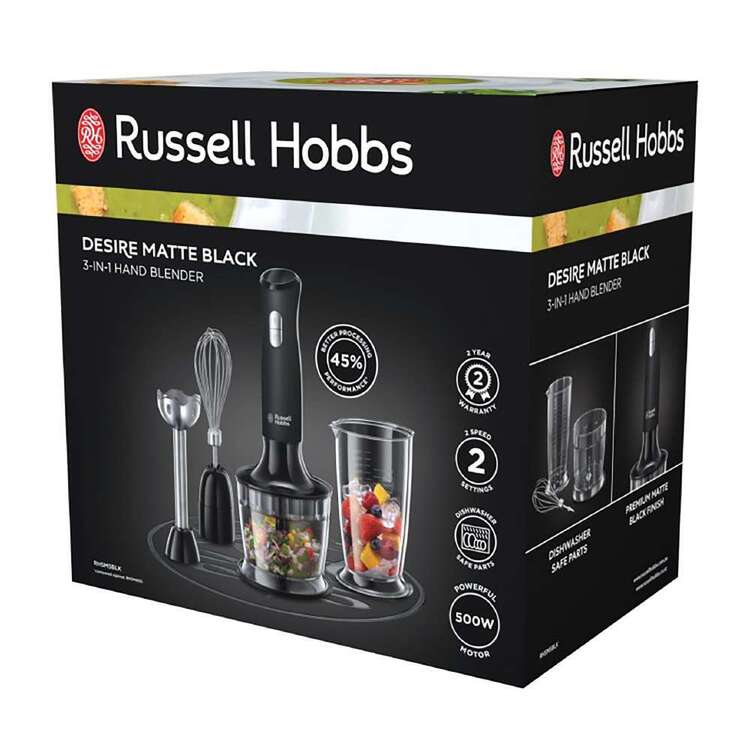Russell Hobbs Desire Hand Blender Black