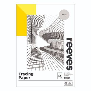 Reeves 110 gsm Tracing Paper Pad White