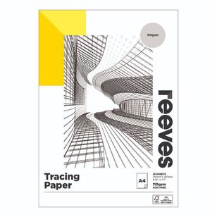 Reeves 110 gsm Tracing Paper Pad White