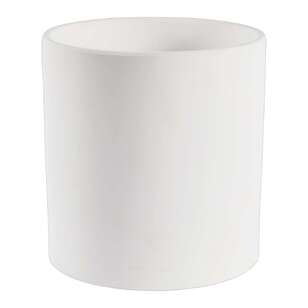 Ceramic 20 cm Planter Pot White 20 x 20 cm