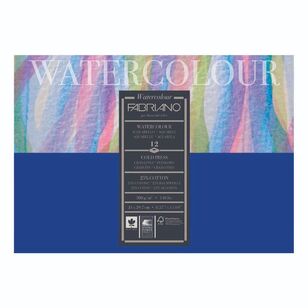 Fabriano Studio Watercolour 12 Pages 300 gsm Medium Pad White