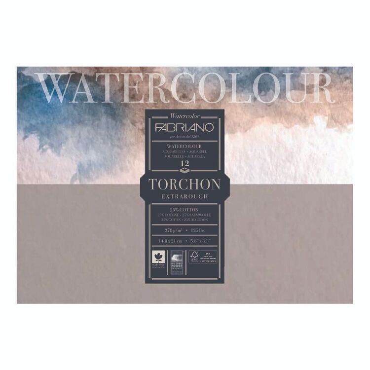 Fabriano Studio Watercolour 12 Pages 270 gsm Rough Pad