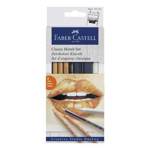 Faber Castell Goldfaber Classic Sketch Set Multicoloured